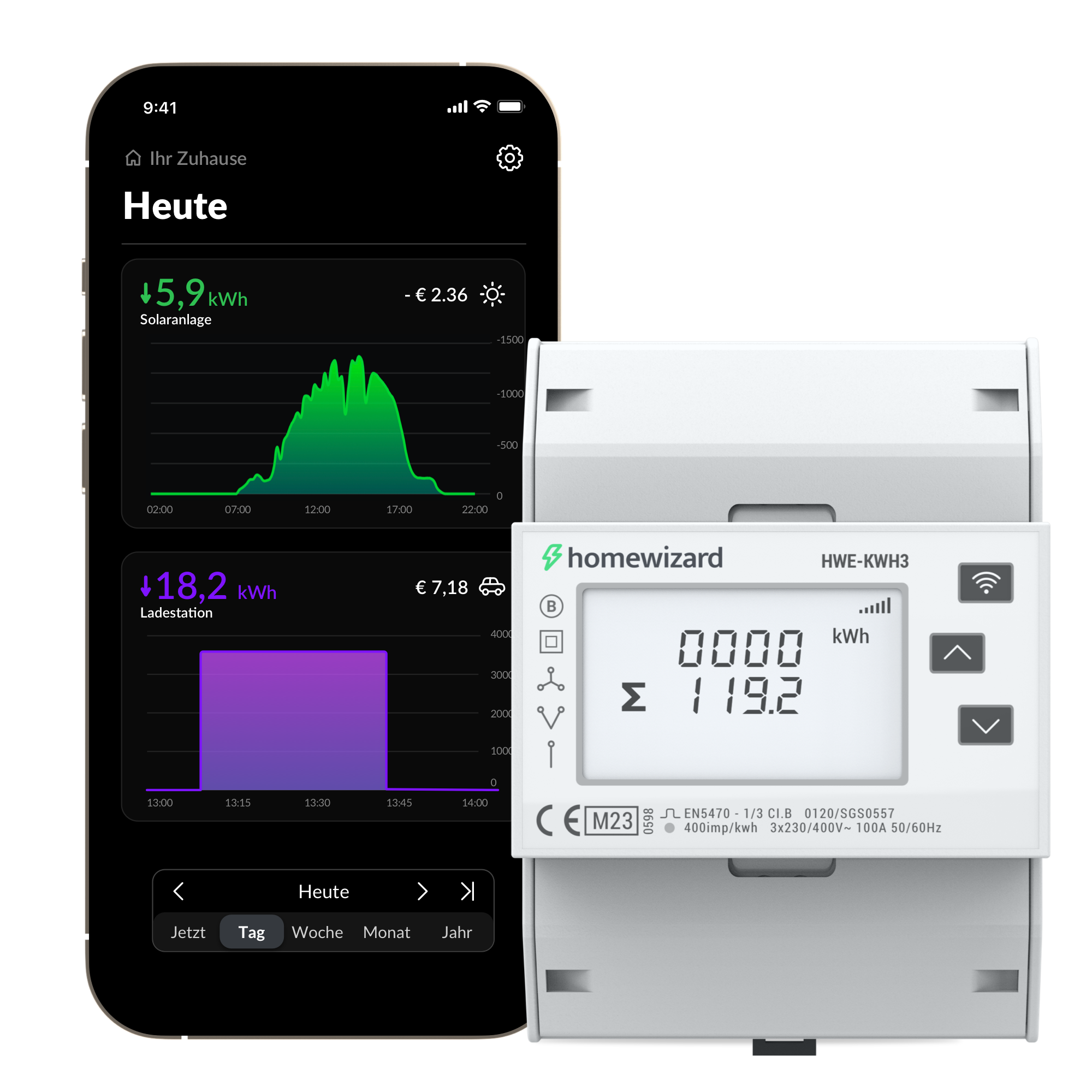 kWh Meter WLAN 3-Phasen - Image 4