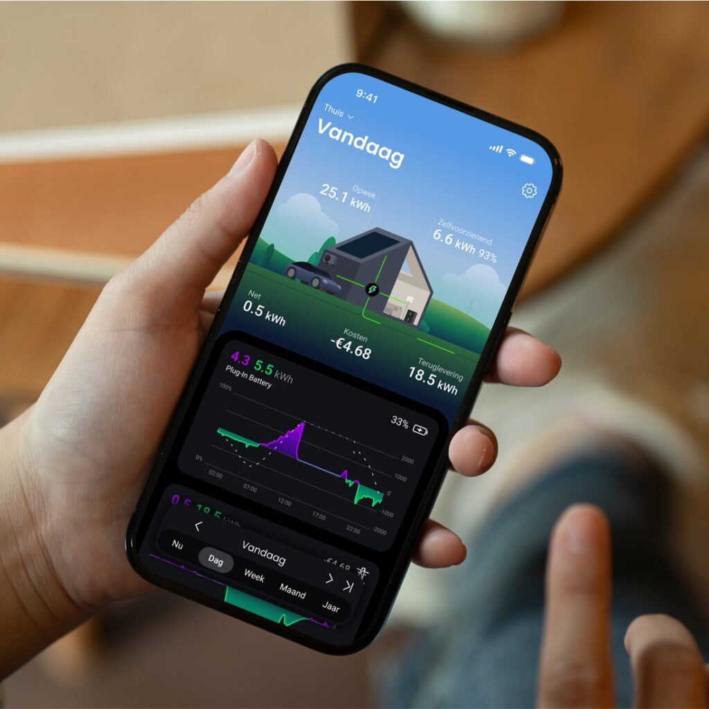 HomeWizard Energy App screen