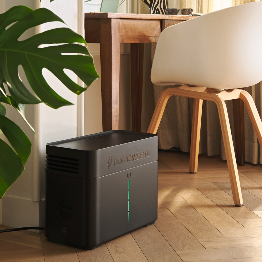 HomeWizard Plugin battery in woonkamer